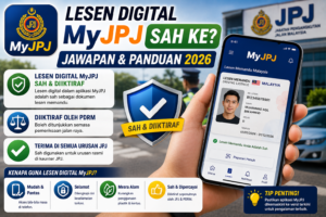 Lesen Digital MyJPJ Sah Ke Jawapan & Panduan 2026