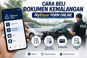Cara Beli Dokumen Kemalangan MyBayar PDRM Online